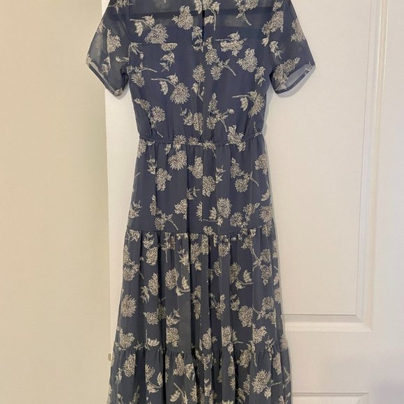 Lulus Floral Dressed Up Midi Dress - Picture 4 of 5